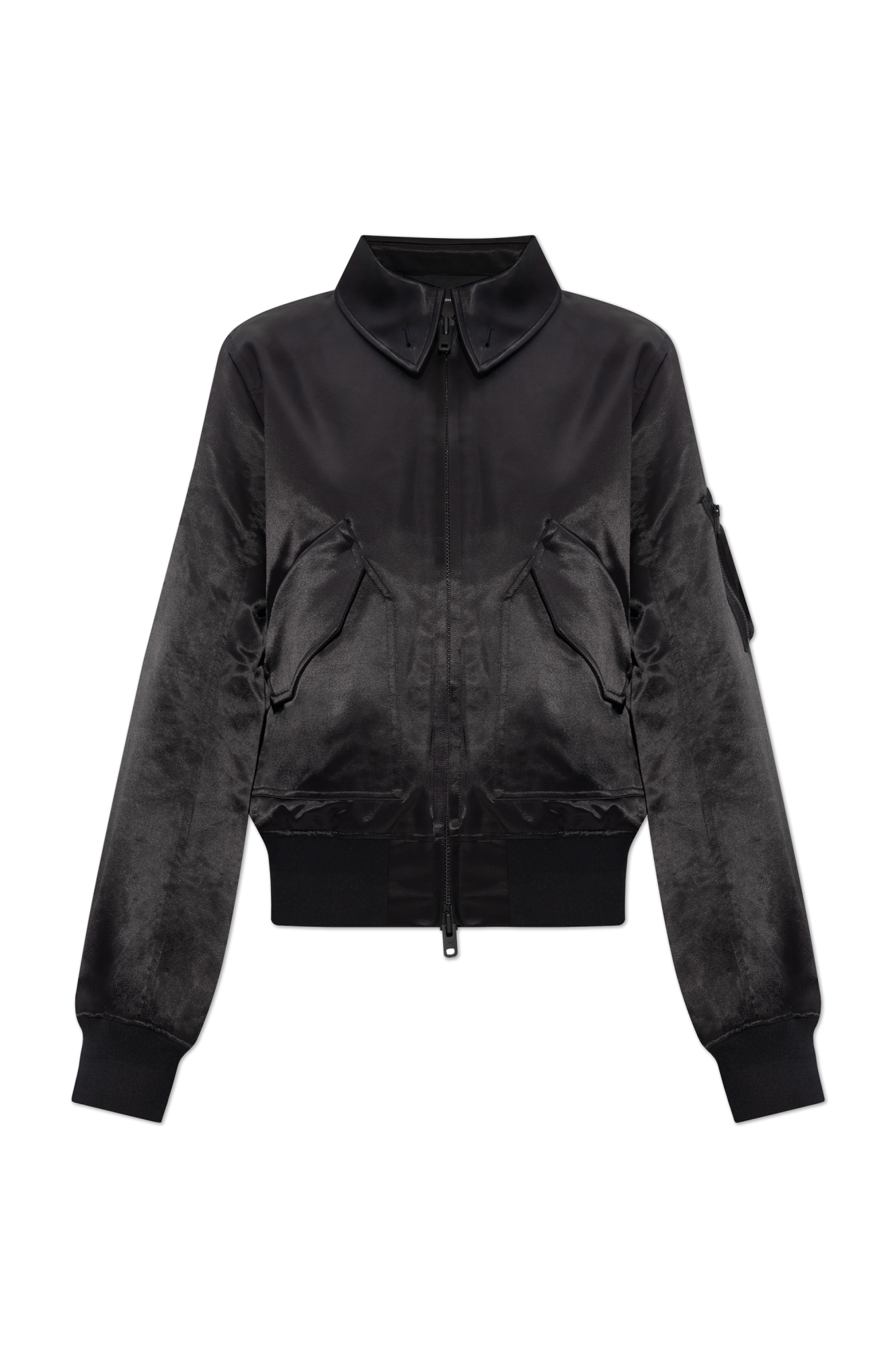 ジャケット Y 3 Women Bomber Jackets JD1760 BLACK Y-3 long-sleeve bomber jacket | REVERSIBLE